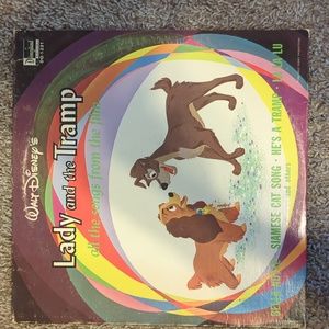 Disney Lady and The Tramp vinyl